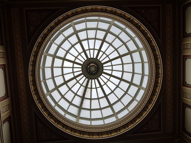 Architecture, Ceiling, Dome, No Person, Indoors