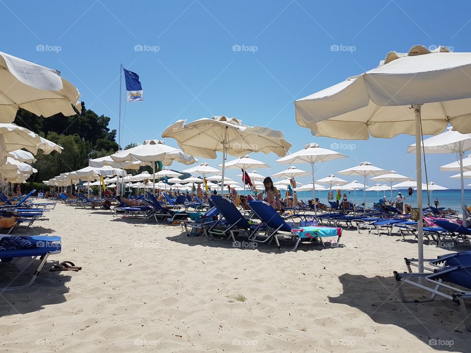 Umbrella, Beach, Travel, Sunshade, Sea