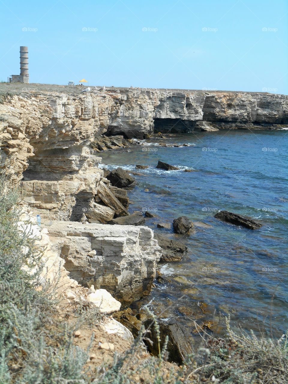 sea rock seascape