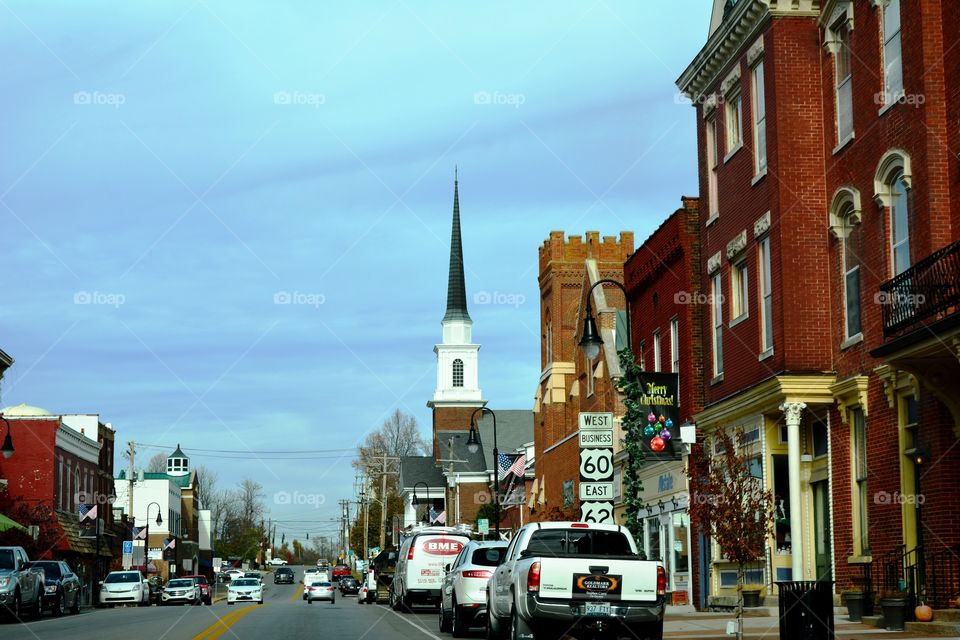 Downtown Lexington - an American city with long history and local culture- lots of stuff to see and do