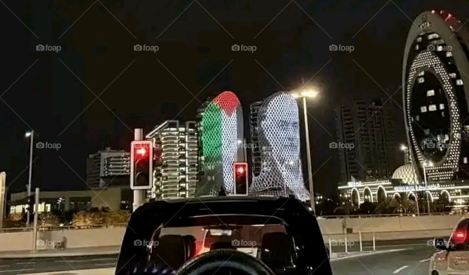 Glory be to God, the magnificent and picturesque view and the natural green trees are a view that is nothing more wonderful than it