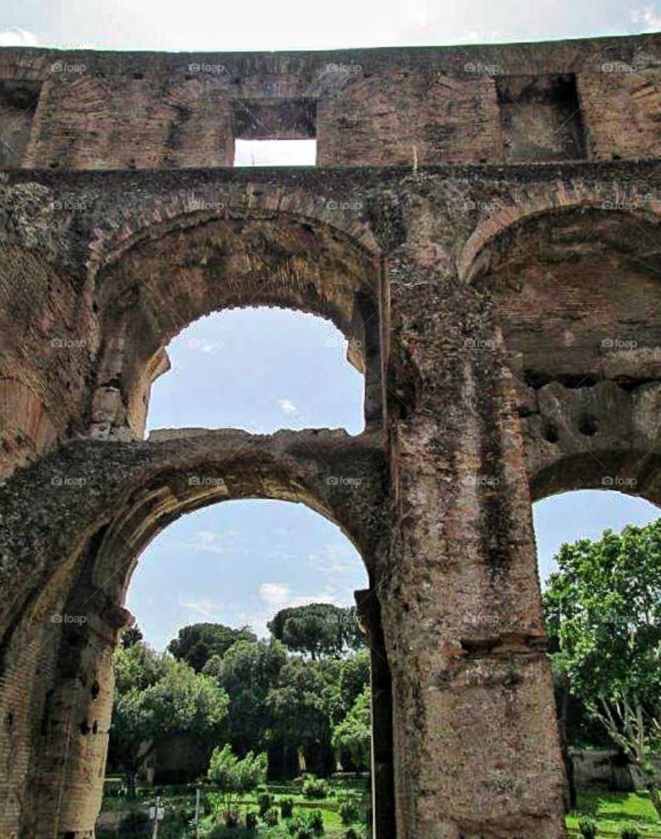 Arches of the Coloseum 