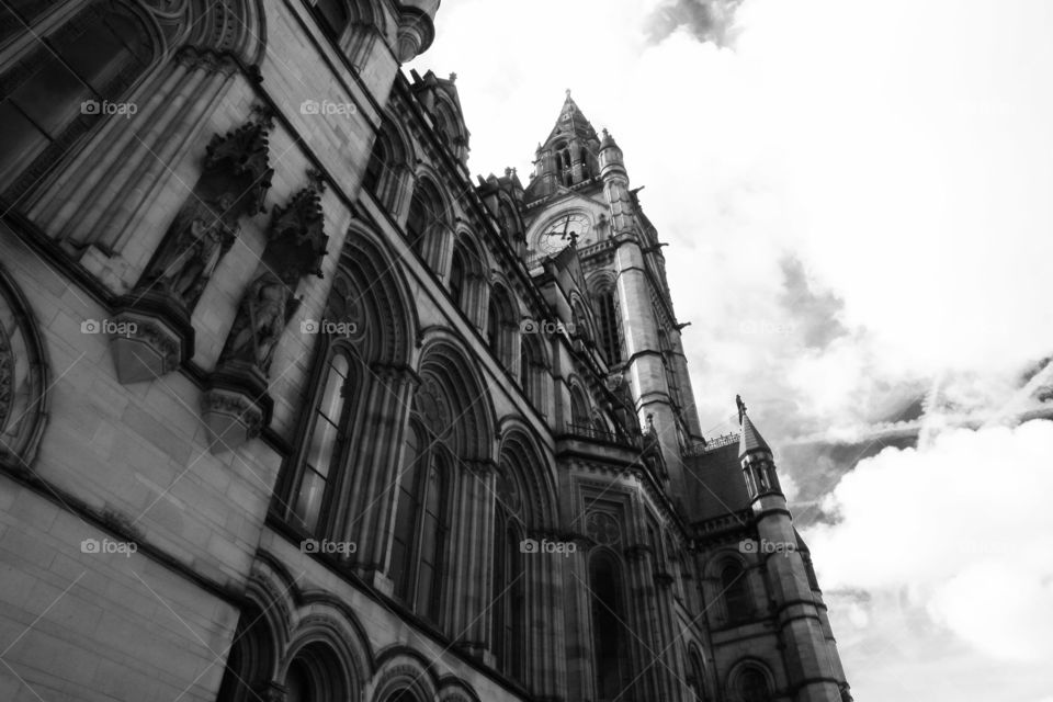 Town hall. manchester city