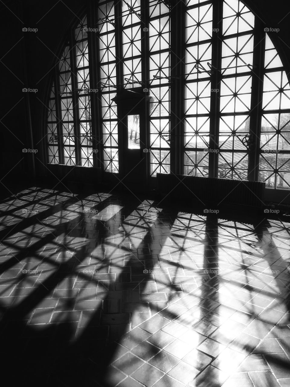 Ellis Island windows