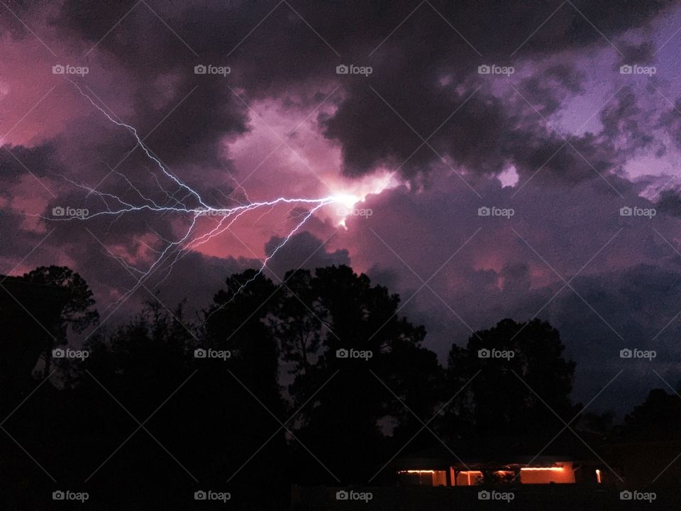 Lightning storm. Lightning storm
