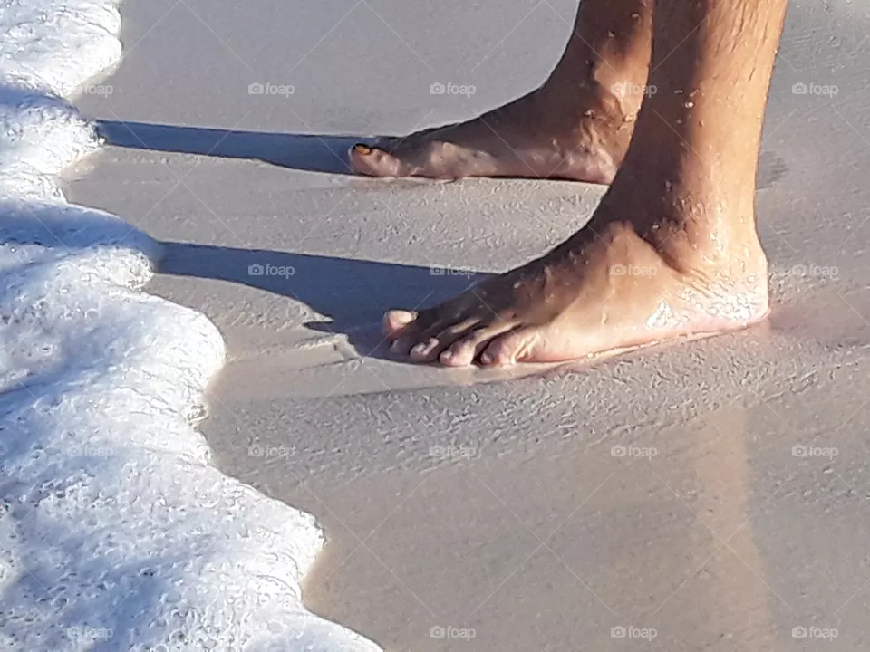 man by the ocean