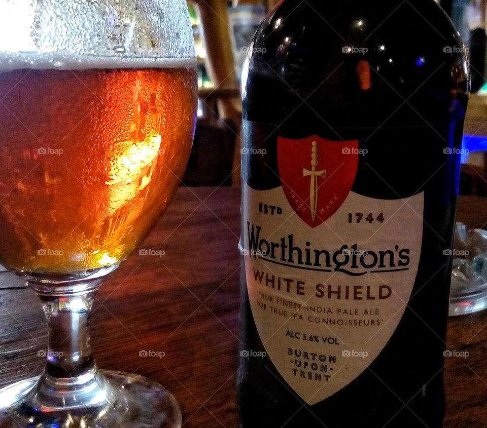 Cold ale for hot day! Cheers!