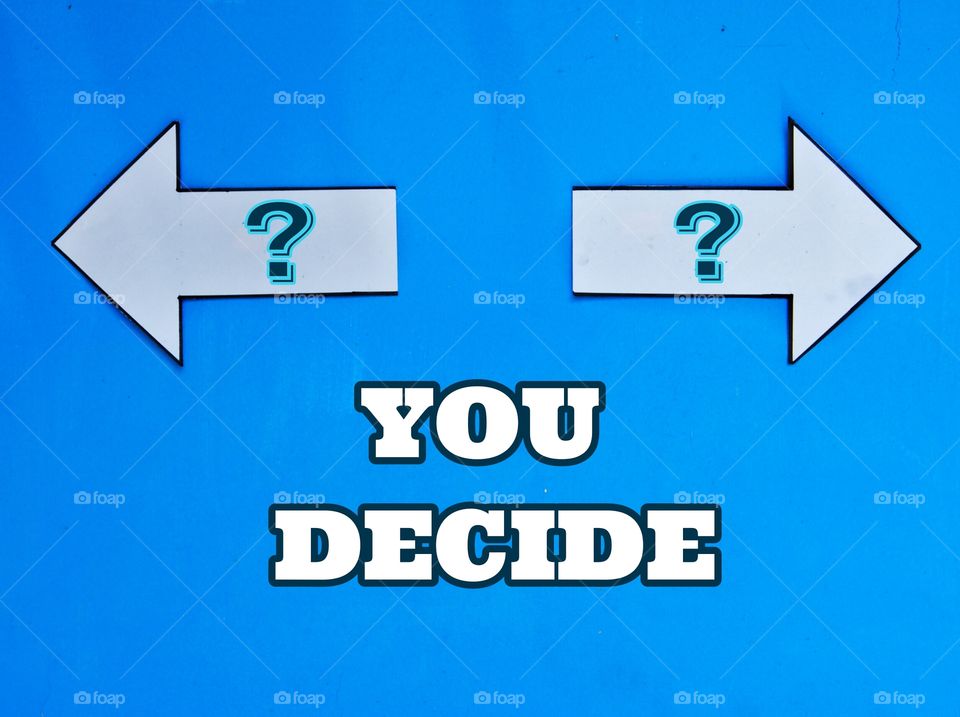 Decision sign uncertainty and making decision