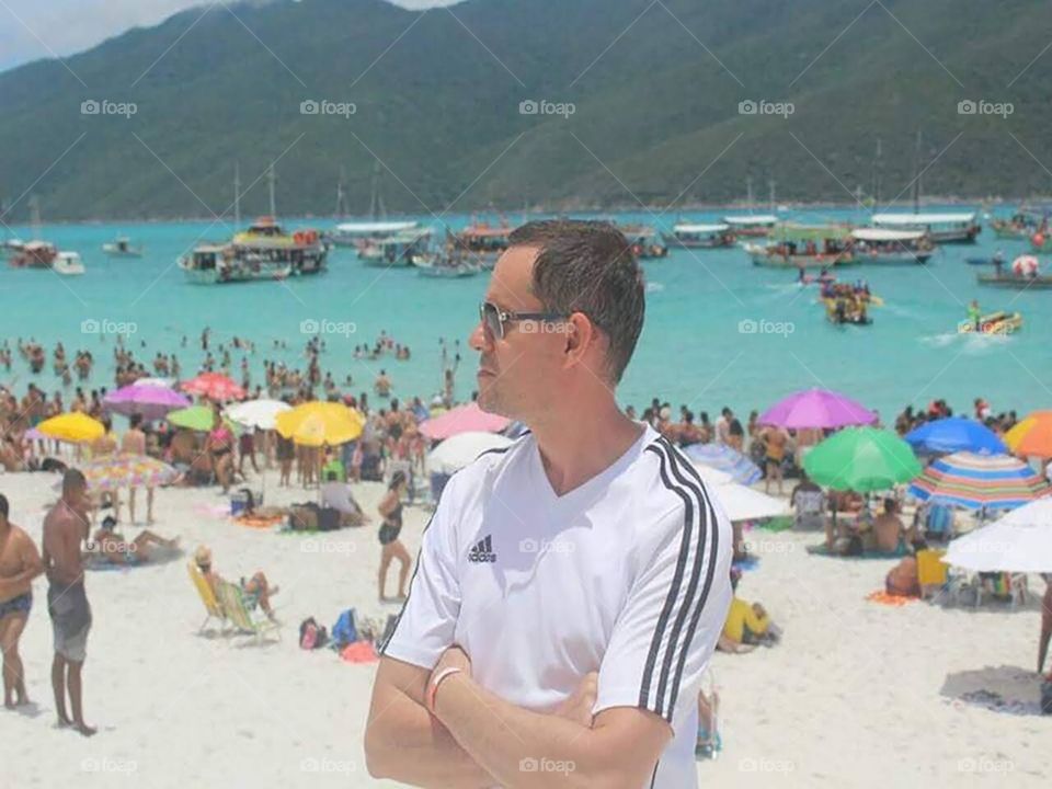 praia de areias claras