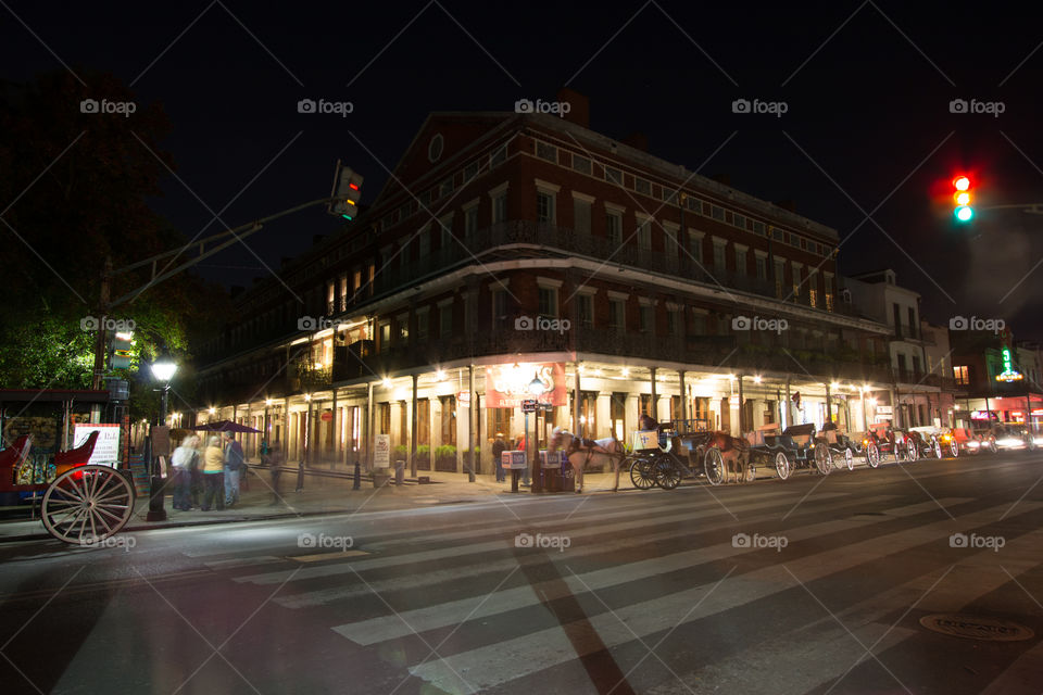 Street at night