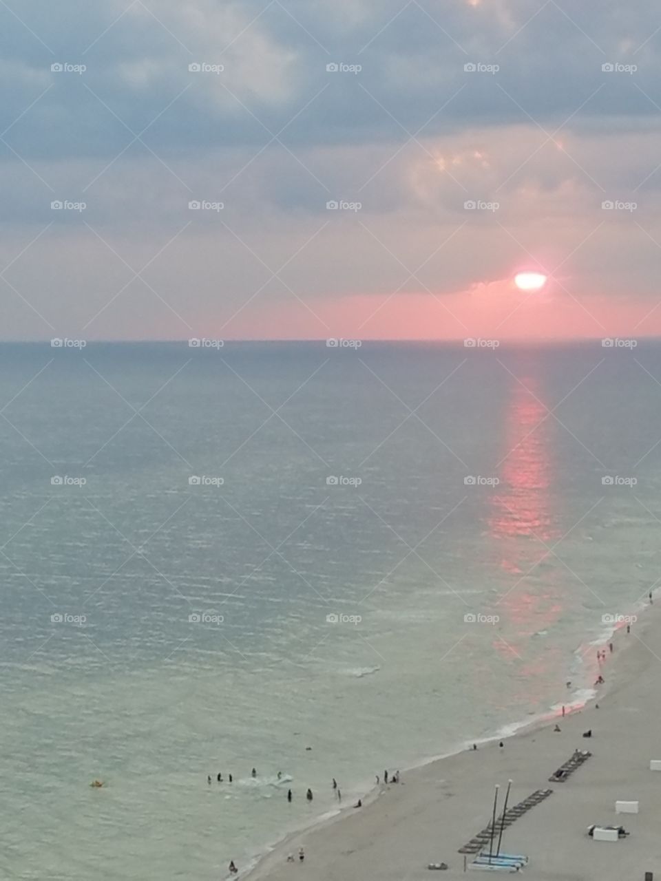 sunset bay