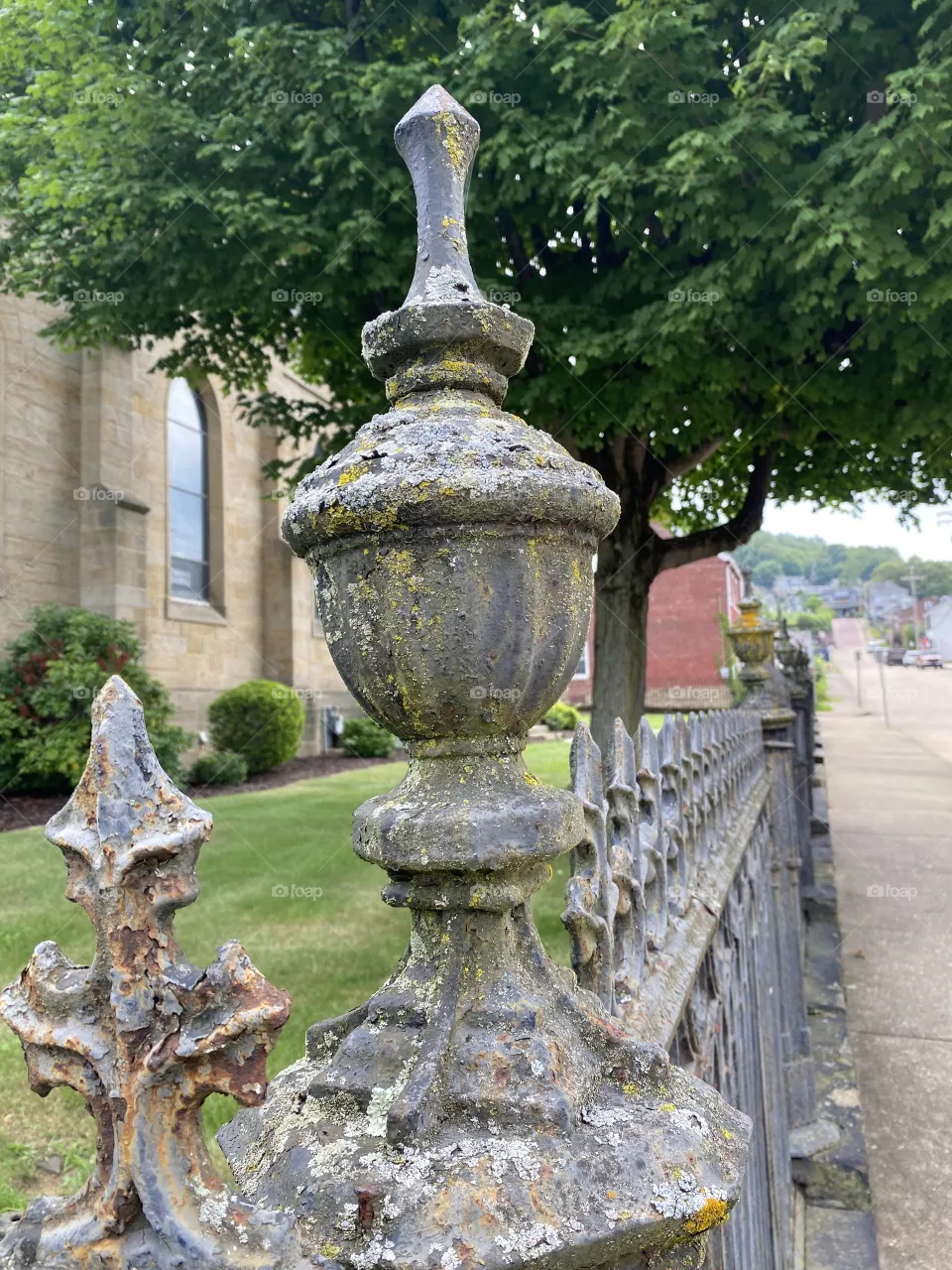 Iron fence 