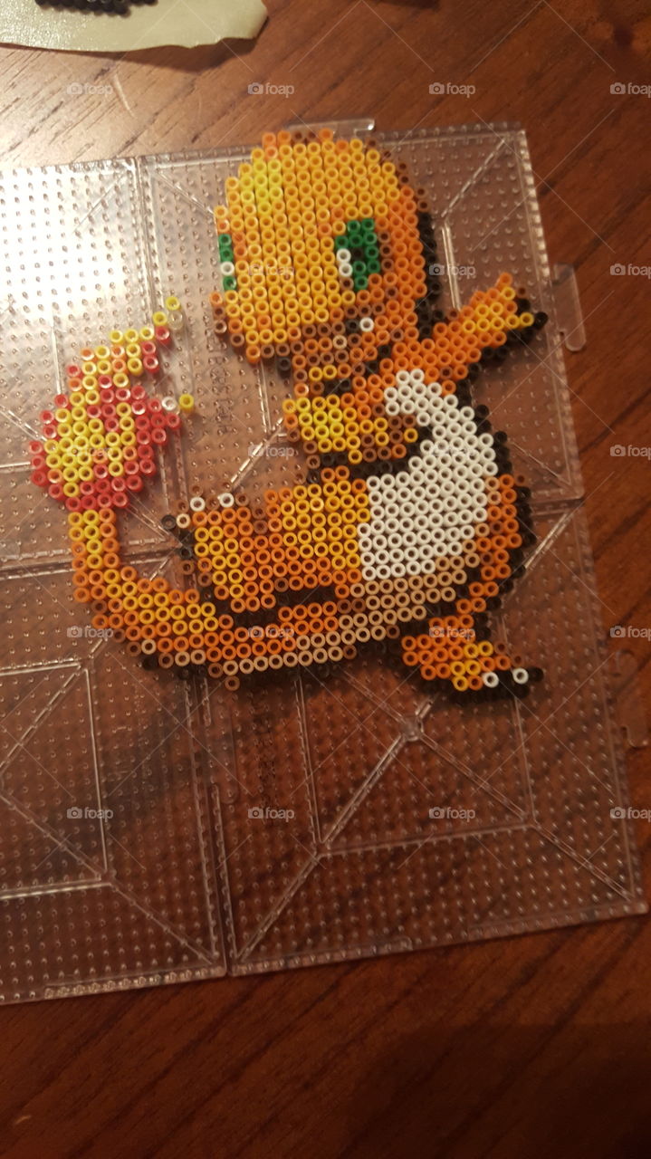 Charmander Perler