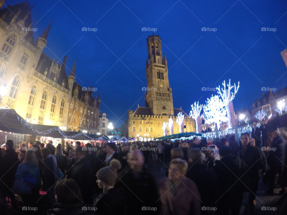 Market in Bruges