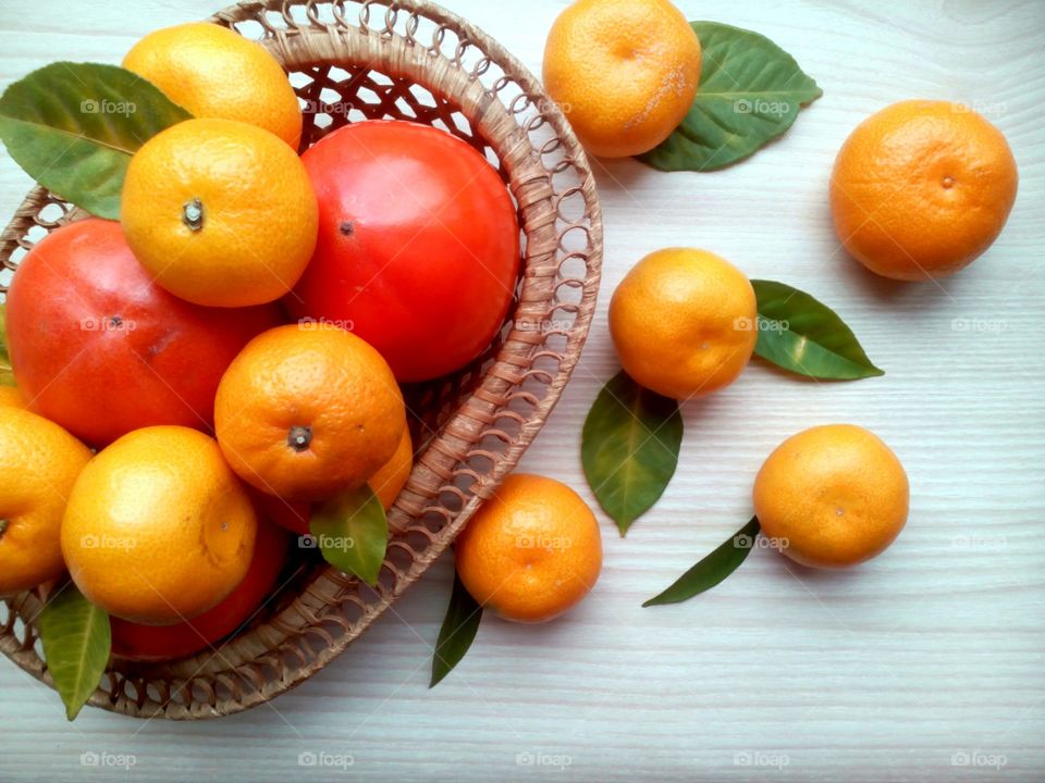 Fruit, No Person, Mandarin, Citrus, Juicy