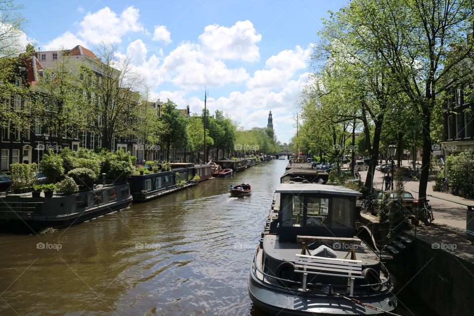 Canal in Amsterdam