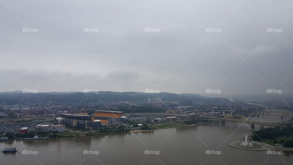 Water, City, No Person, Travel, House