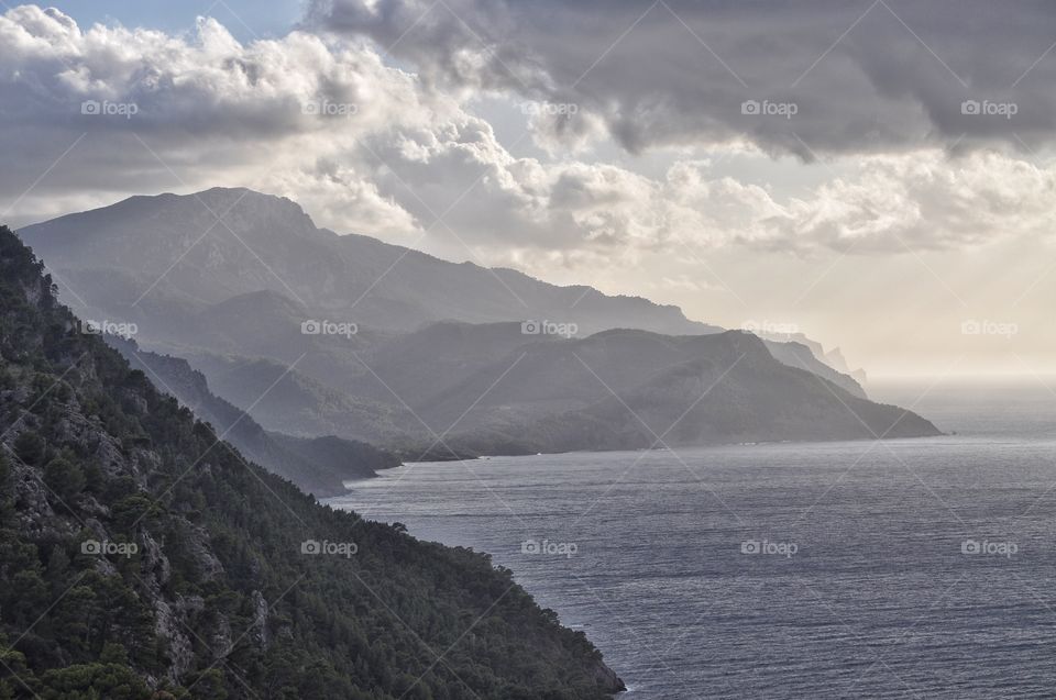 Mountain, Water, Landscape, No Person, Travel