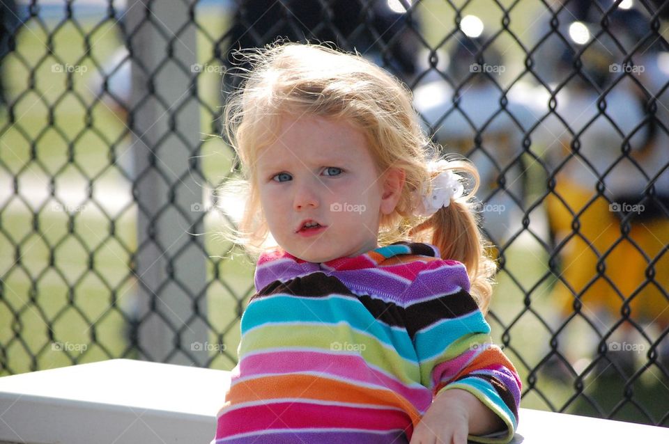 Little football fan