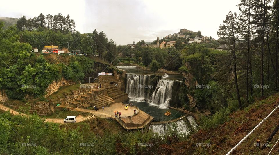 Waterfall landscape
 