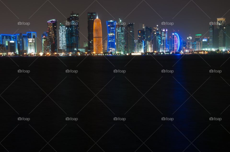 The Doha Skyline