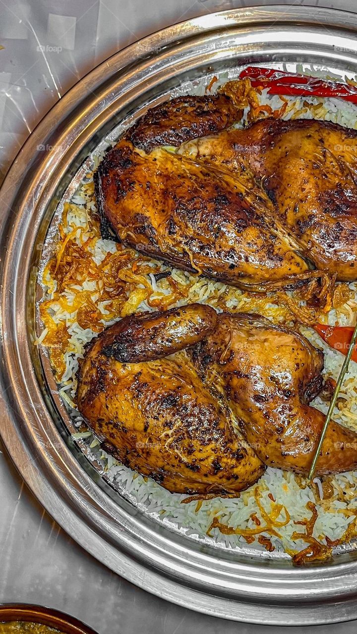 Arabic food at lunch time