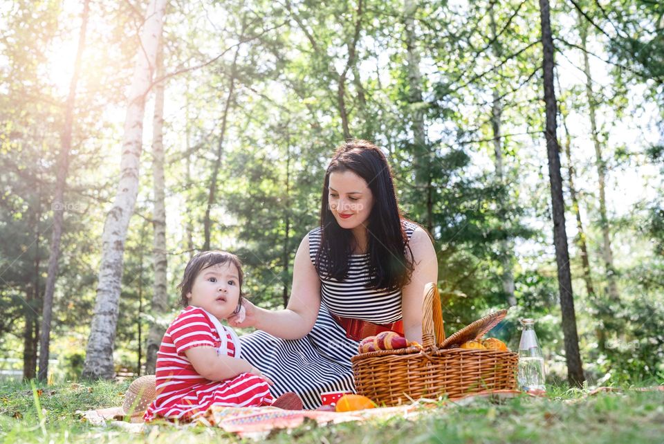 picnic at the park