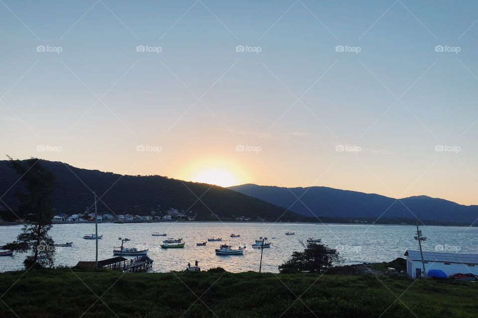 The sunset - Florianópolis/SC☀️