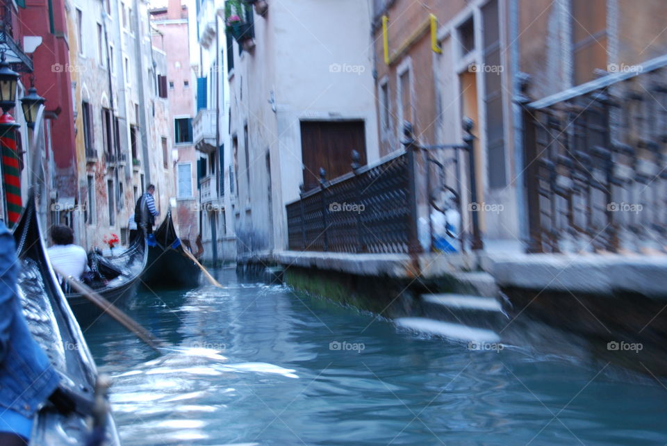 Travelling the Canals of Venice