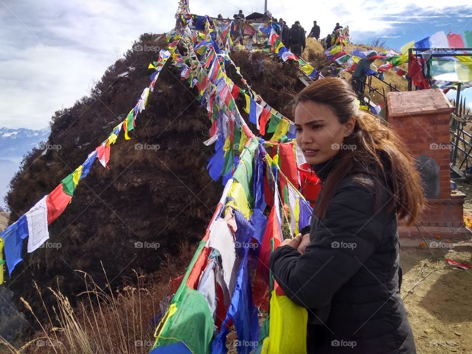 Enjoying Himalayan View