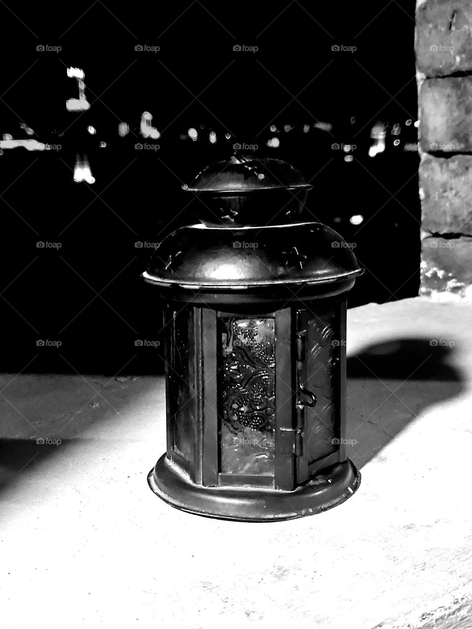 An antique lantern