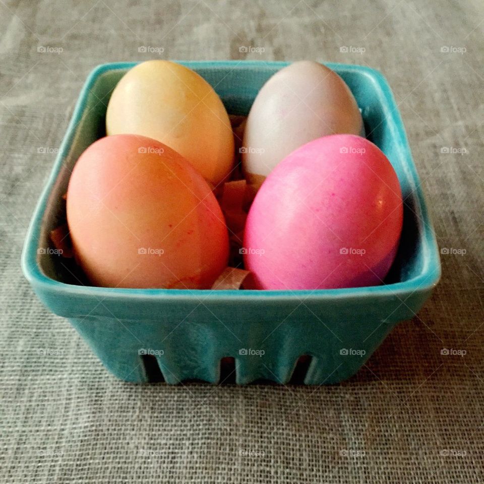 Easter Eggs in Carton