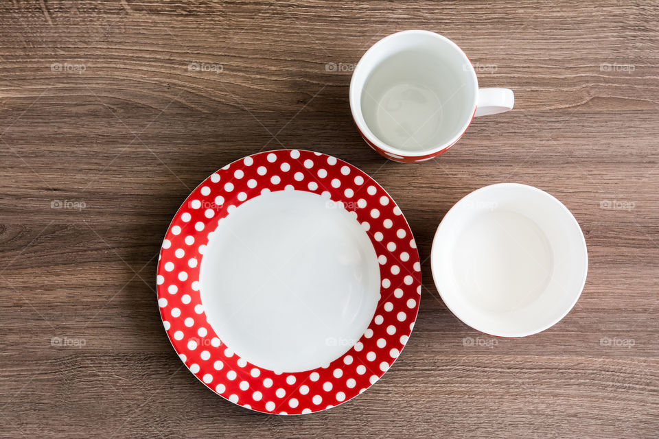 Table, No Person, Cup, Wood, Empty