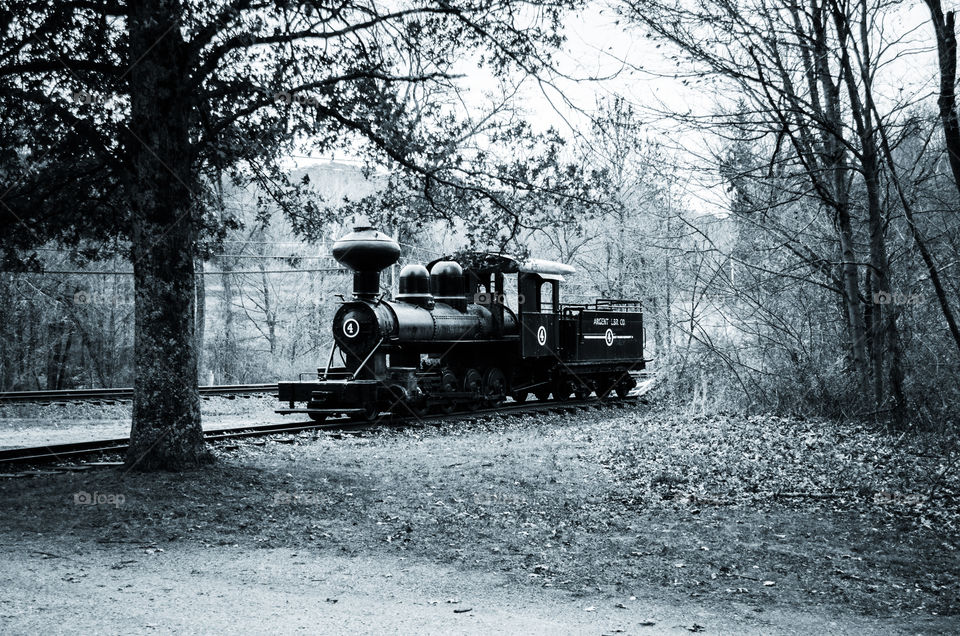 steamer. Old steam train in Kent, CT 