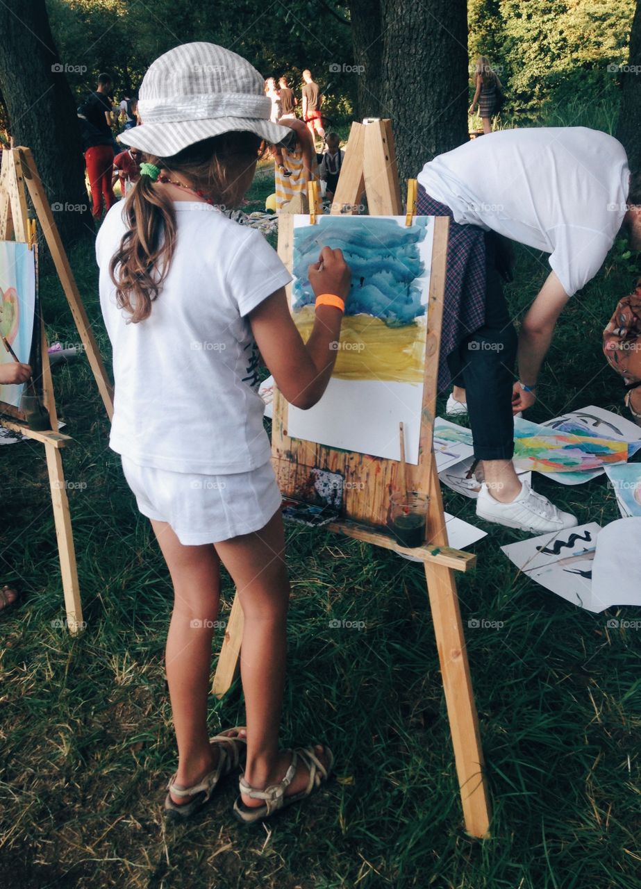 Art and kids