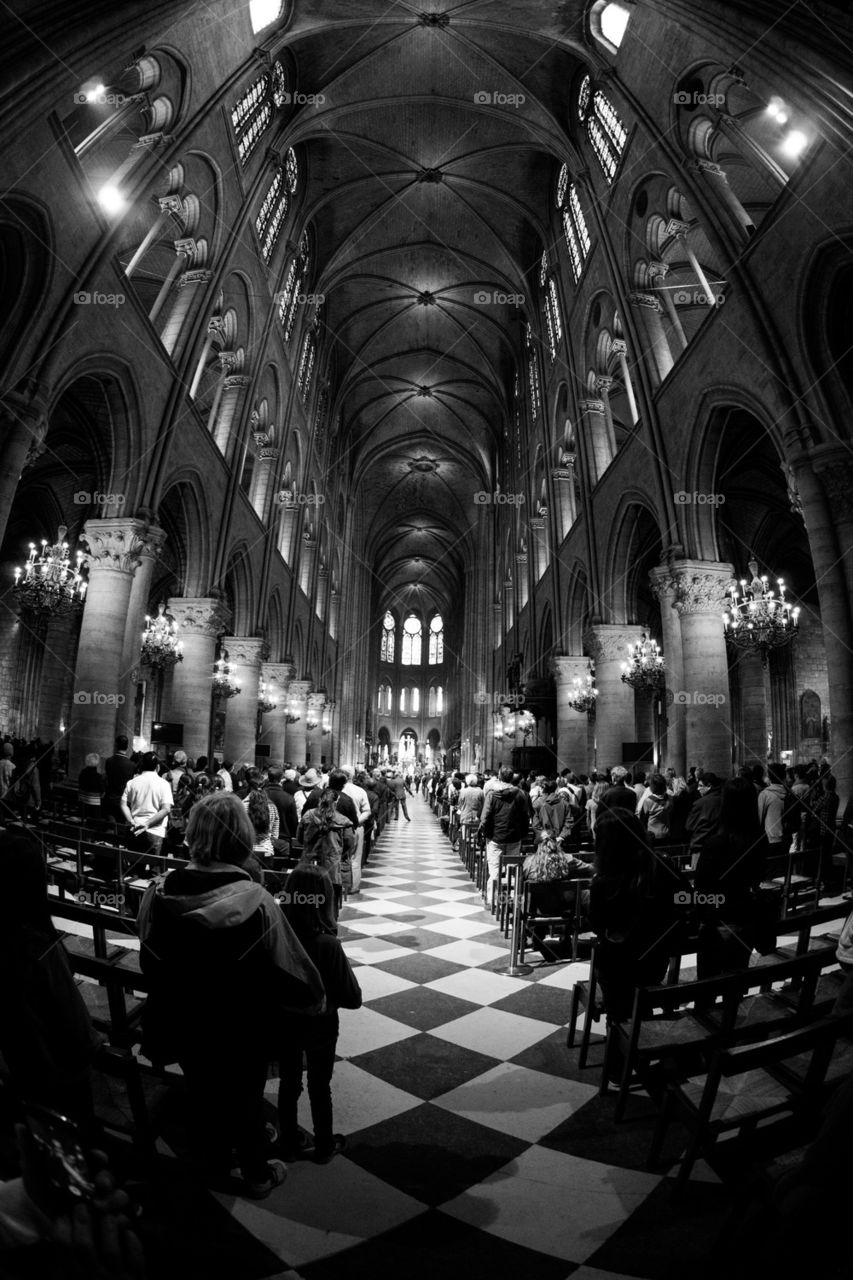 inside Notre dame 