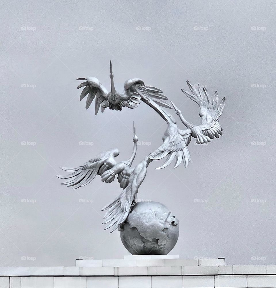 parc de l'indépendance à Tachkent