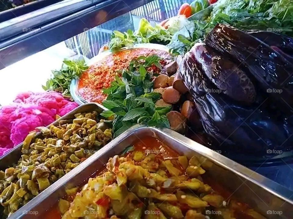 Glory be to God, the magnificent and picturesque view and the natural green trees are a view that is nothing more wonderful than it