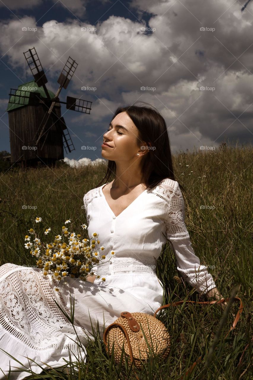 portrait photo of a woman