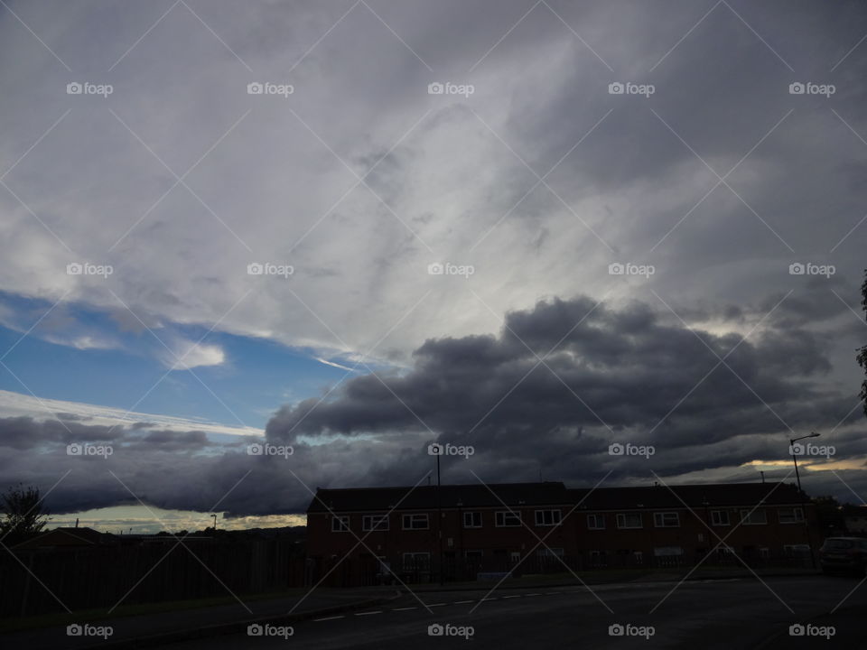 Storm clouds