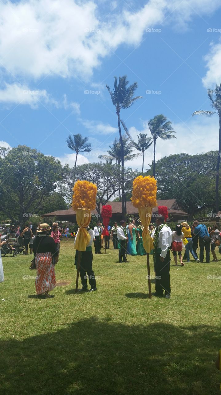 May Day in Hawaii