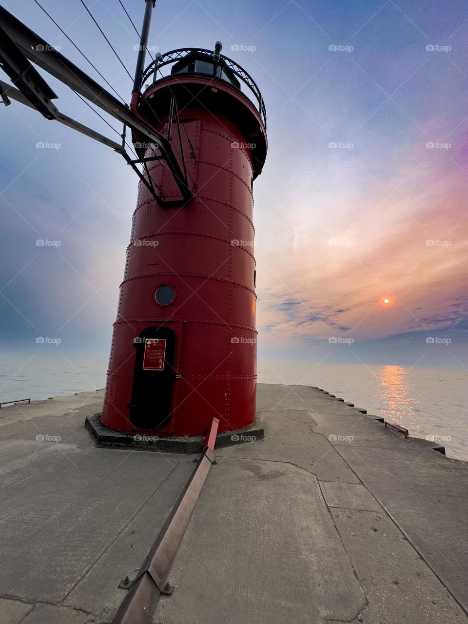 Red lighthouse
