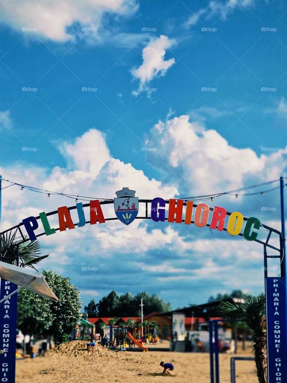 Lgbtq color at Ghioroc beach