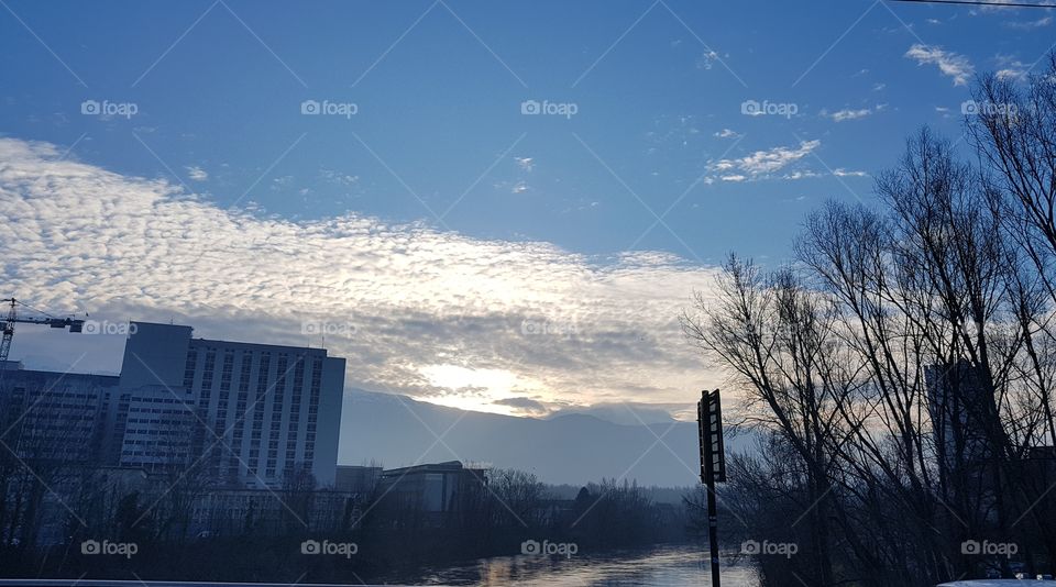 Winter, Snow, No Person, Tree, Sky
