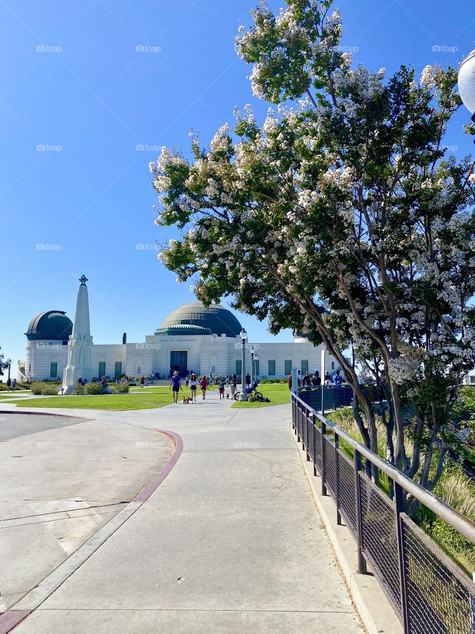 The Griffith Observatory in Los Angeles, California 
