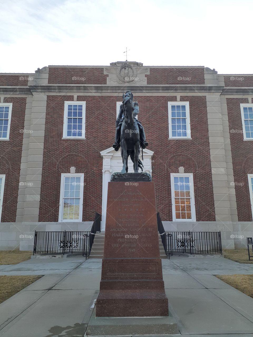 General Andrew Jackson Statue at the Courthouse