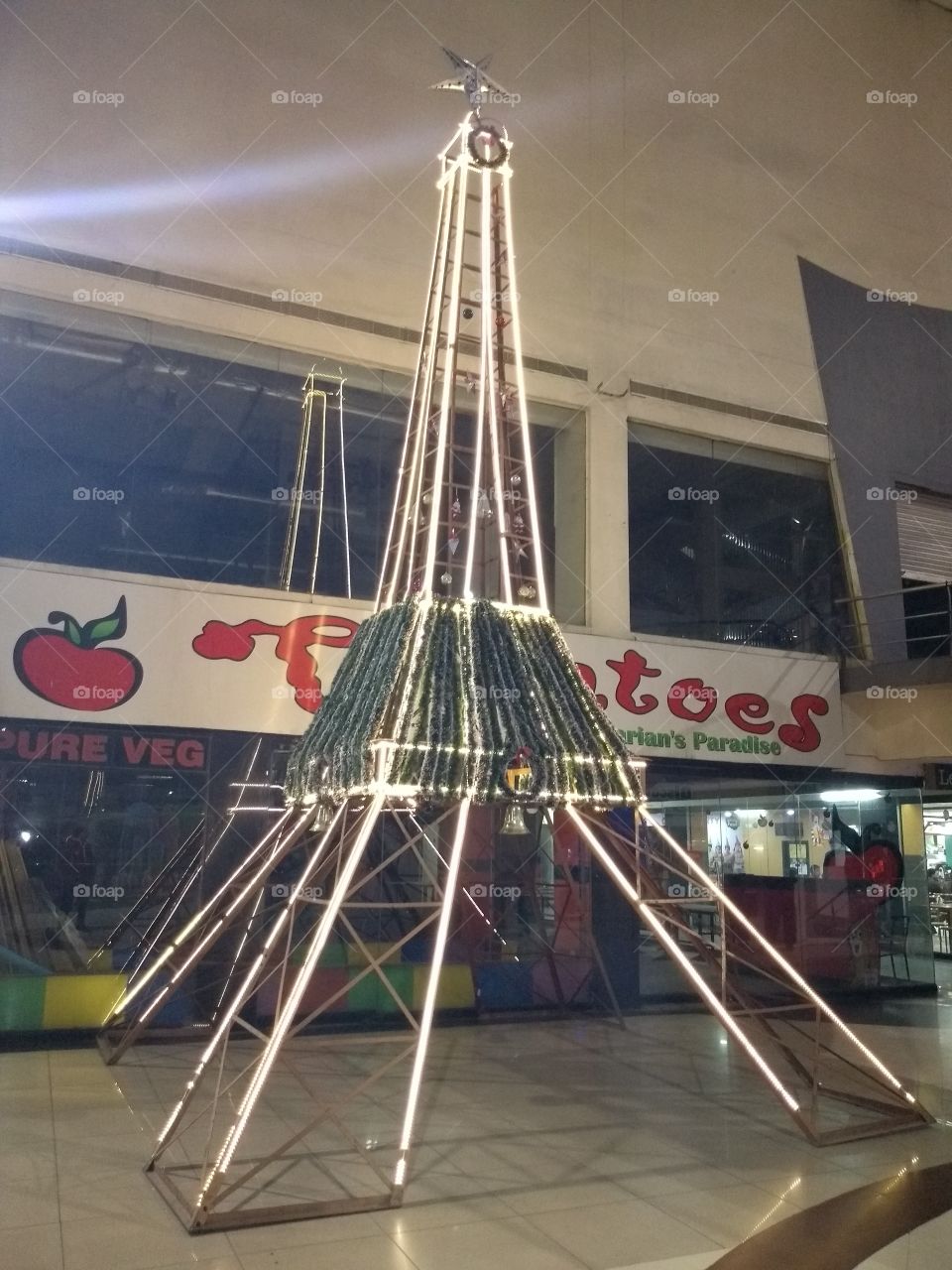 Christmas tower