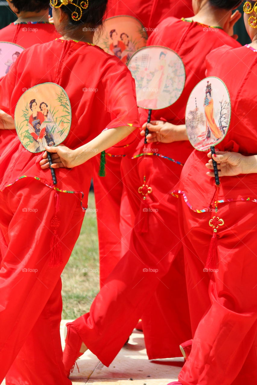 Chinese Fan Dance