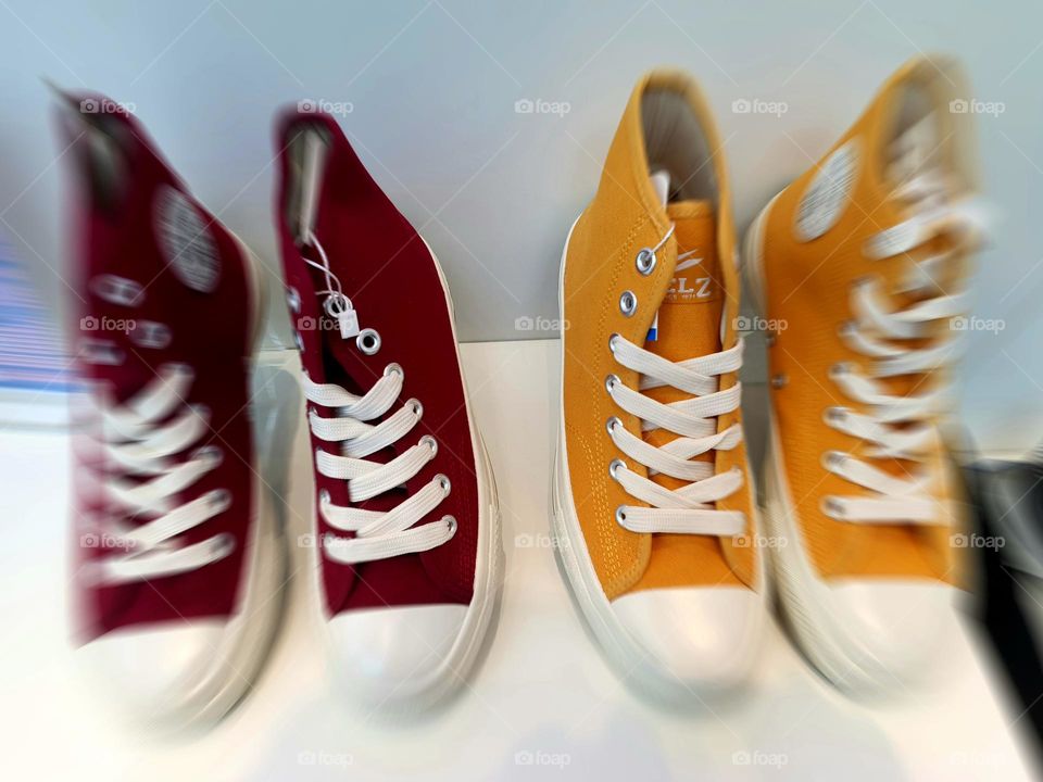 colourful trainers 👌