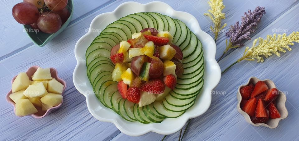 Healthy fruit salad